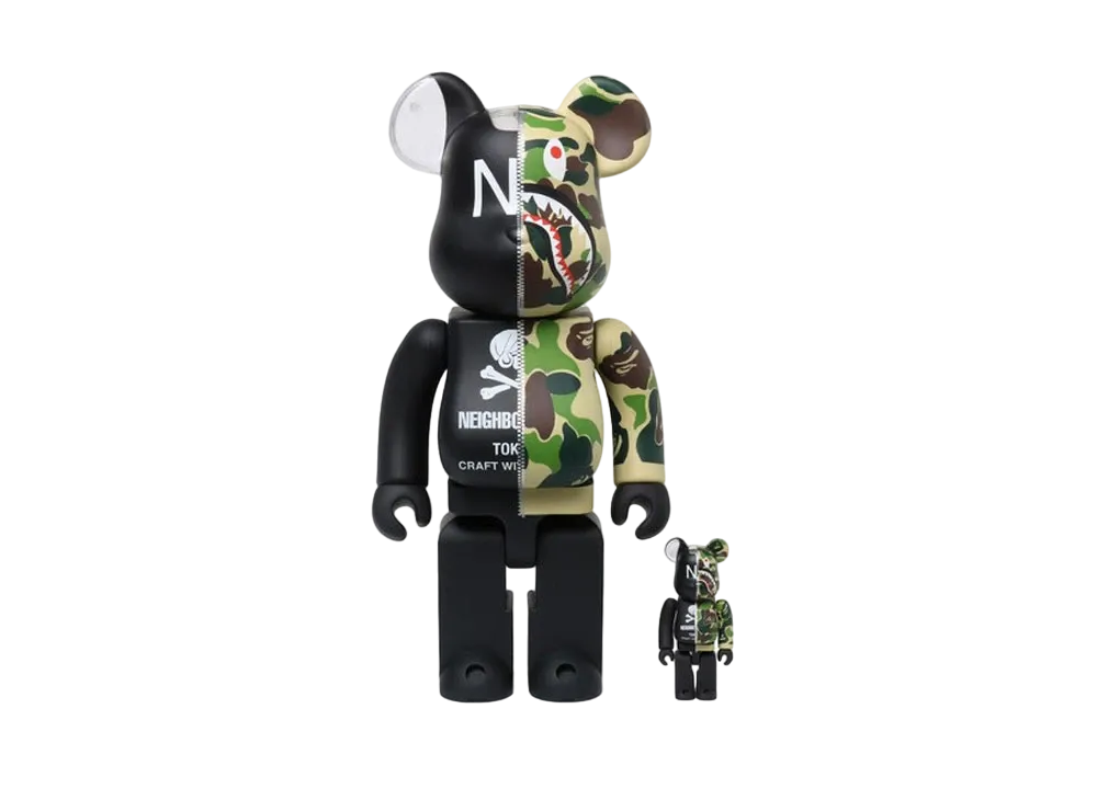 Bearbrick x Neighborhood x Medicom 100% & 400%