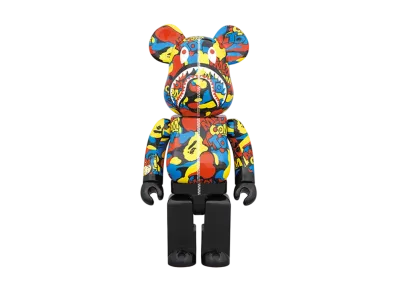 Bearbrick BAPE Camo Shark 400%