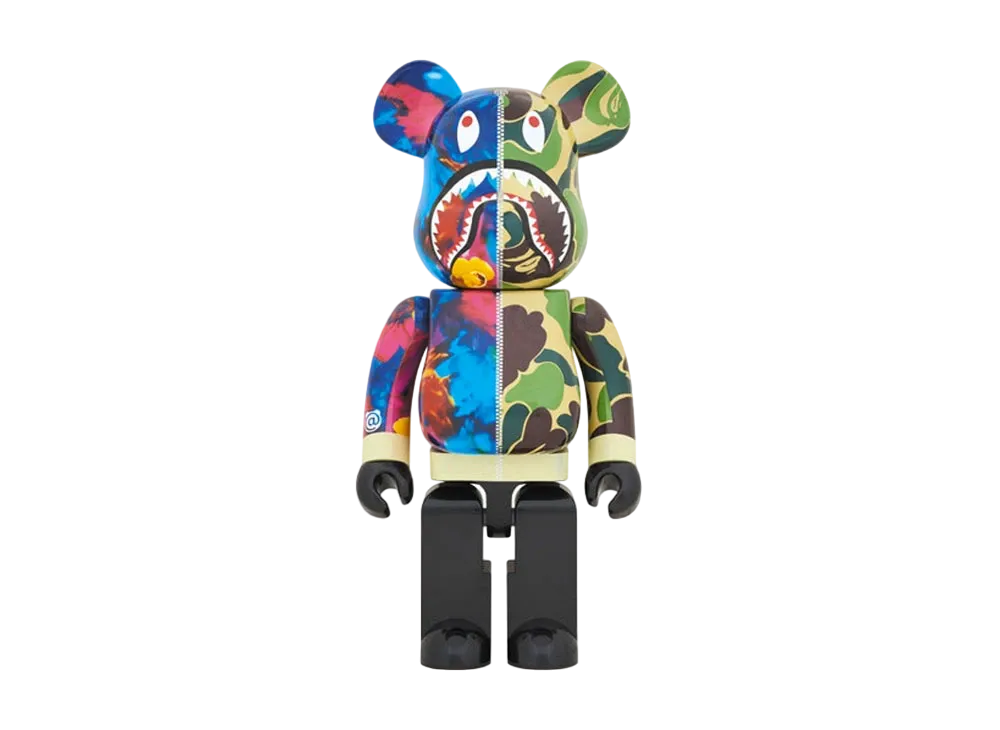 Bearbrick x Bape x Mika Ninagawa Shark 1000%