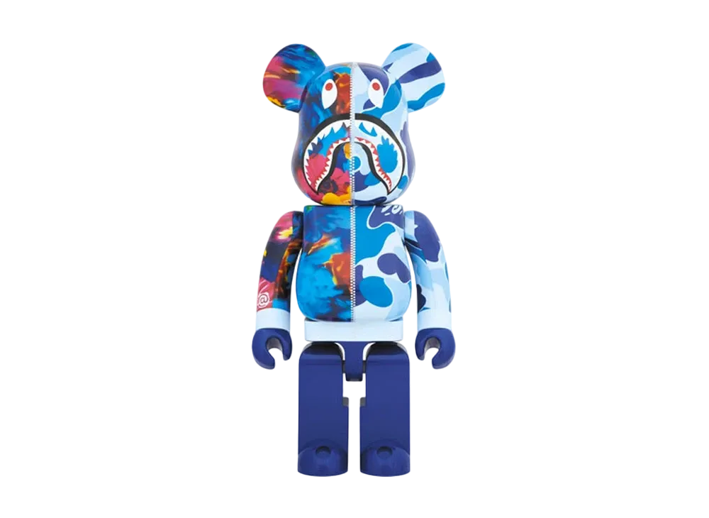 Bearbrick x Bape x Mika Ninagawa Shark 1000%