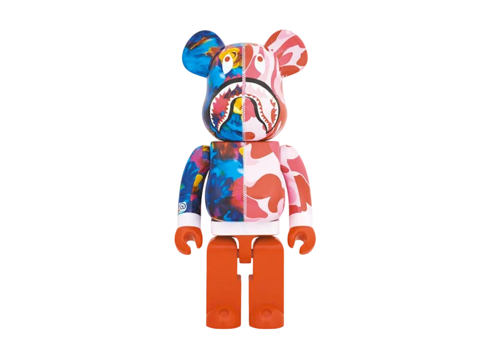 Bearbrick x Bape x Mika Ninagawa Shark 1000%