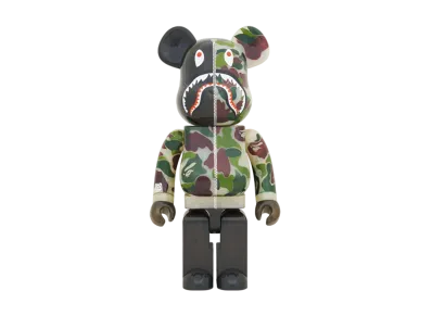 Bearbrick x BAPE ABC Camo Shark 1000%