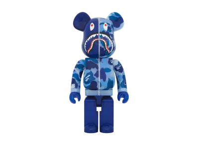 Bearbrick x BAPE ABC Camo Shark 1000%