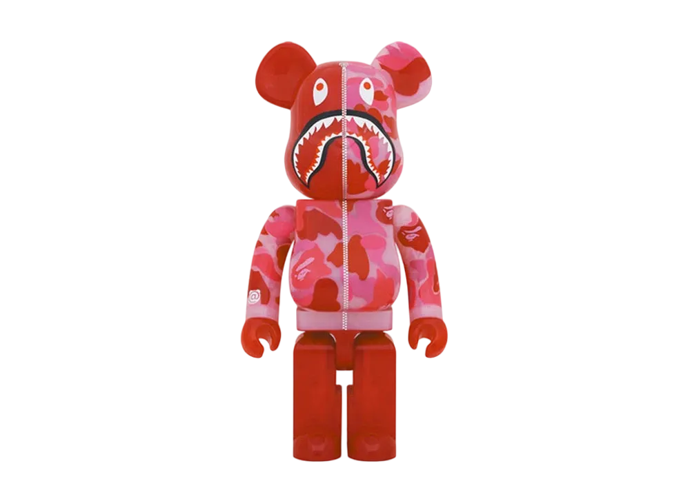 Bearbrick x BAPE ABC Camo Shark 1000%
