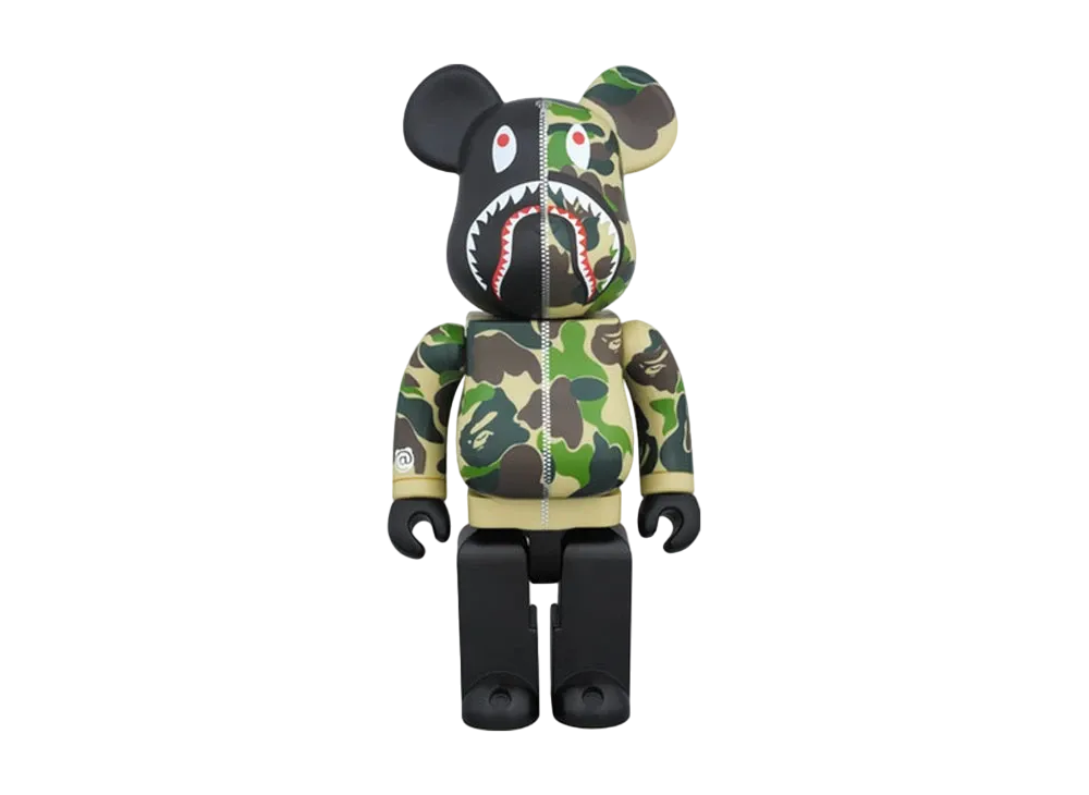 Bearbrick x BAPE Camo Shark 400%