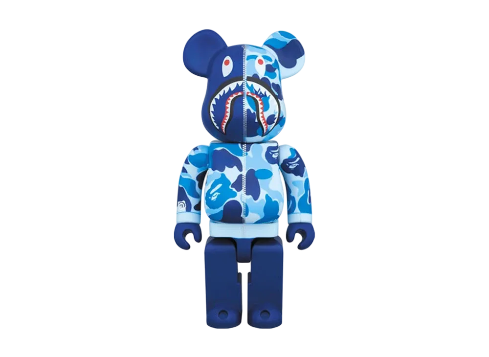 Bearbrick x BAPE Camo Shark 400%