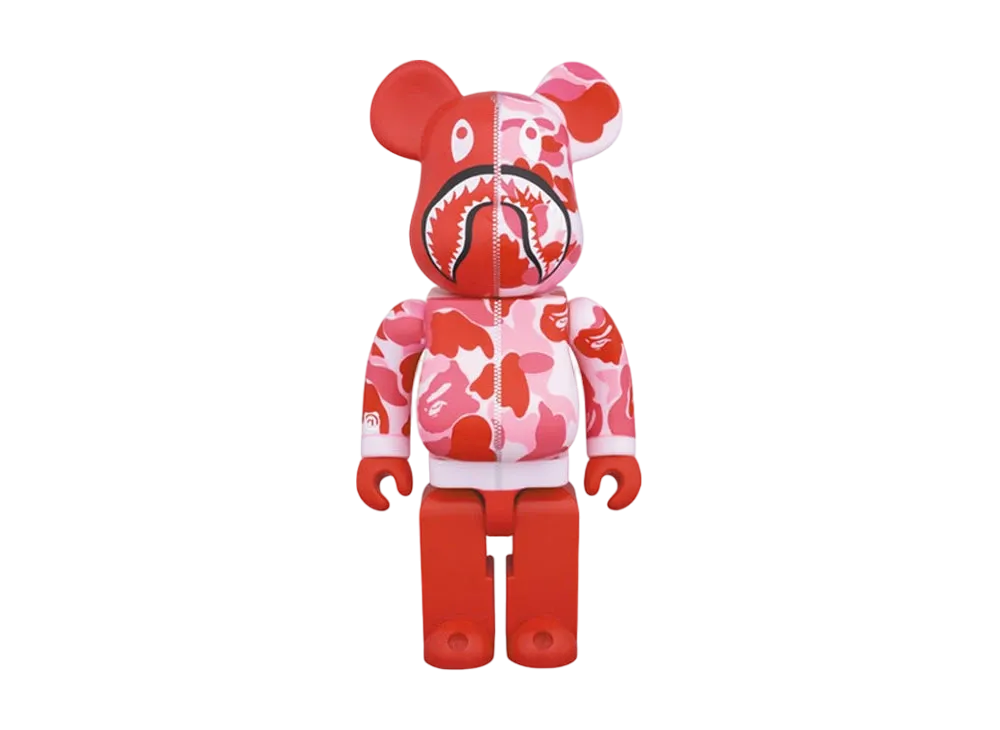 Bearbrick x BAPE Camo Shark 400%