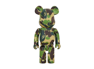 Bearbrick x A Bathing Ape ABC Camo 1000%