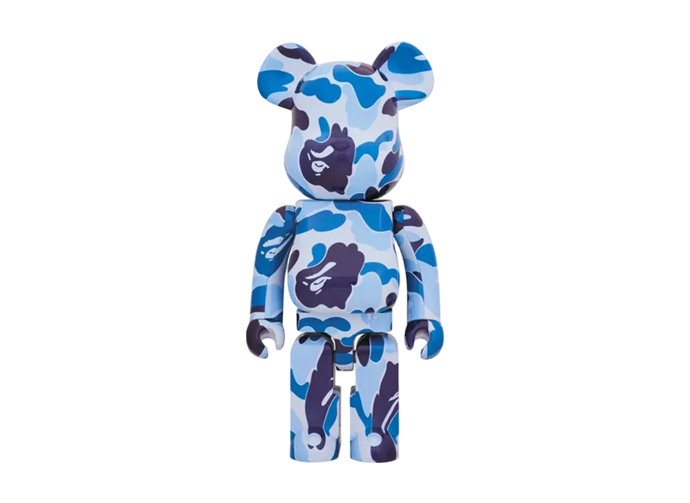 Bearbrick x A Bathing Ape ABC Camo 1000%