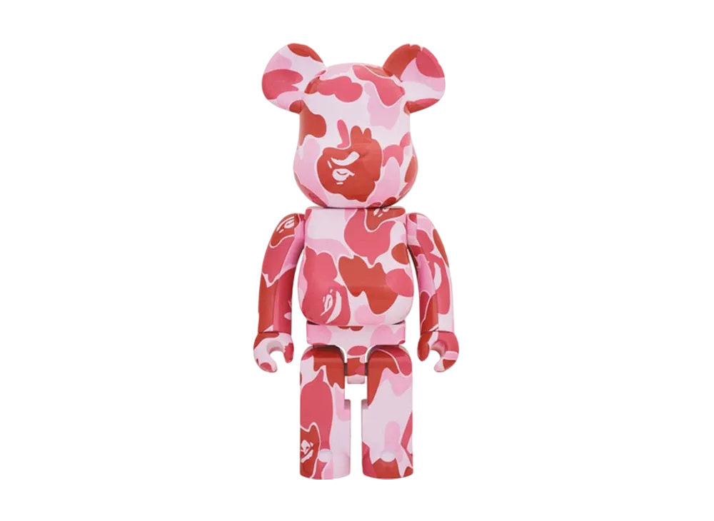 Bearbrick x A Bathing Ape ABC Camo 1000%