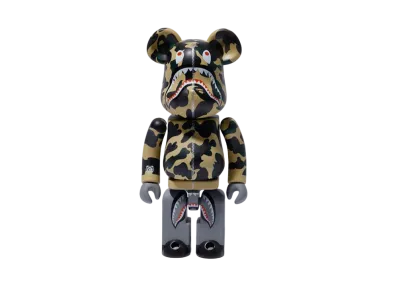 Bearbrick x Medicom 1st Camo Shark Superalloy Chogokin 200%