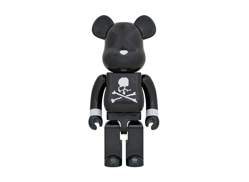 Bearbrick x mastermind Japan Black Chrome Ver. 1000%