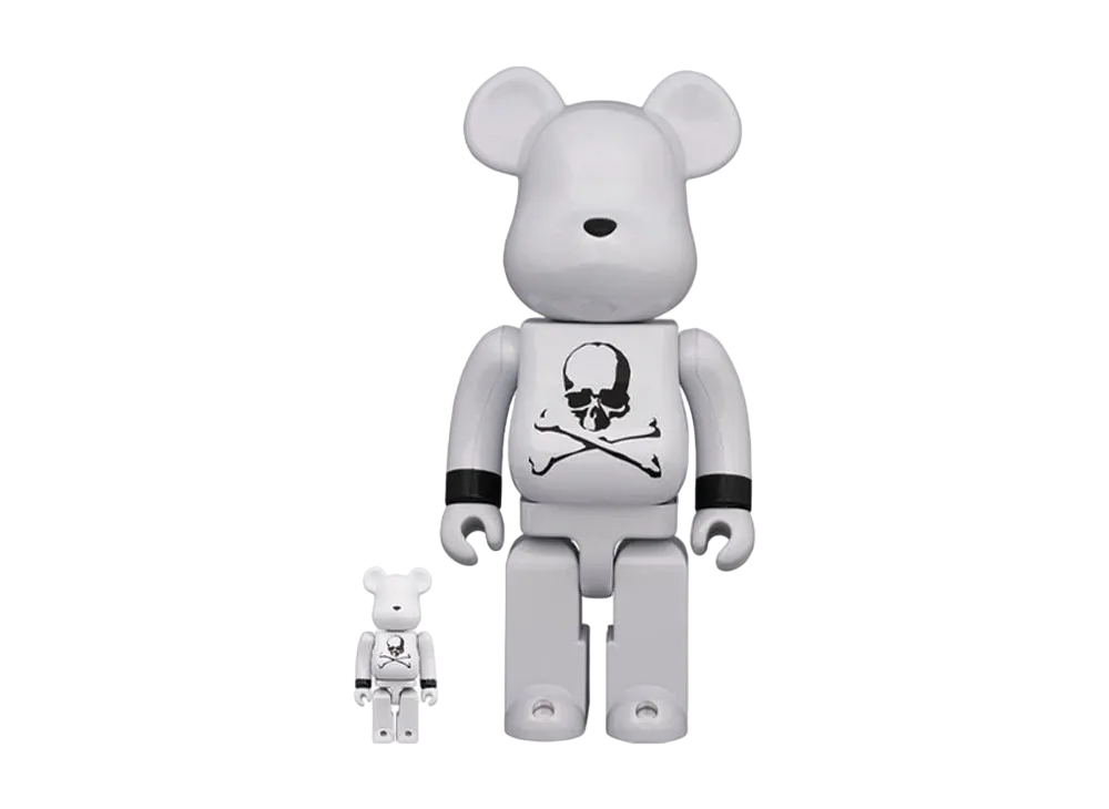 Bearbrick x mastermind Japan Chrome 100% & 400%