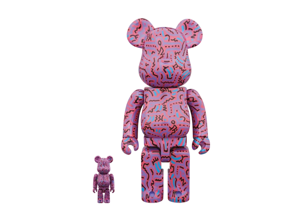 Bearbrick x Keith Haring #2 100% & 400%
