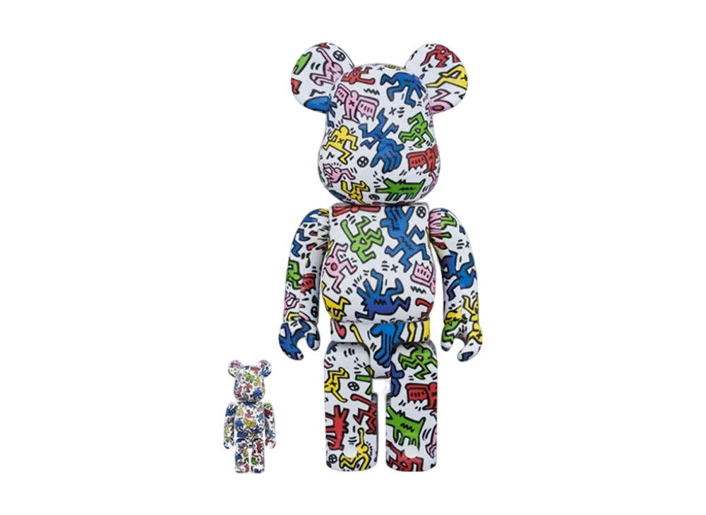 Bearbrick x Keith Haring 100% & 400%