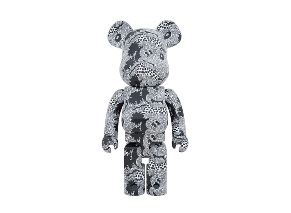 Bearbrick x Keith Haring x Disney Mickey Mouse 1000%