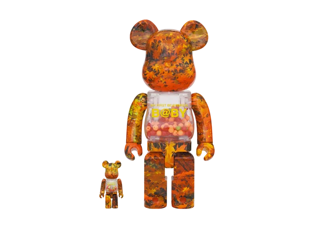 Bearbrick My First Bearbrick Baby Autumn Leaves Ver. 100% & 400%