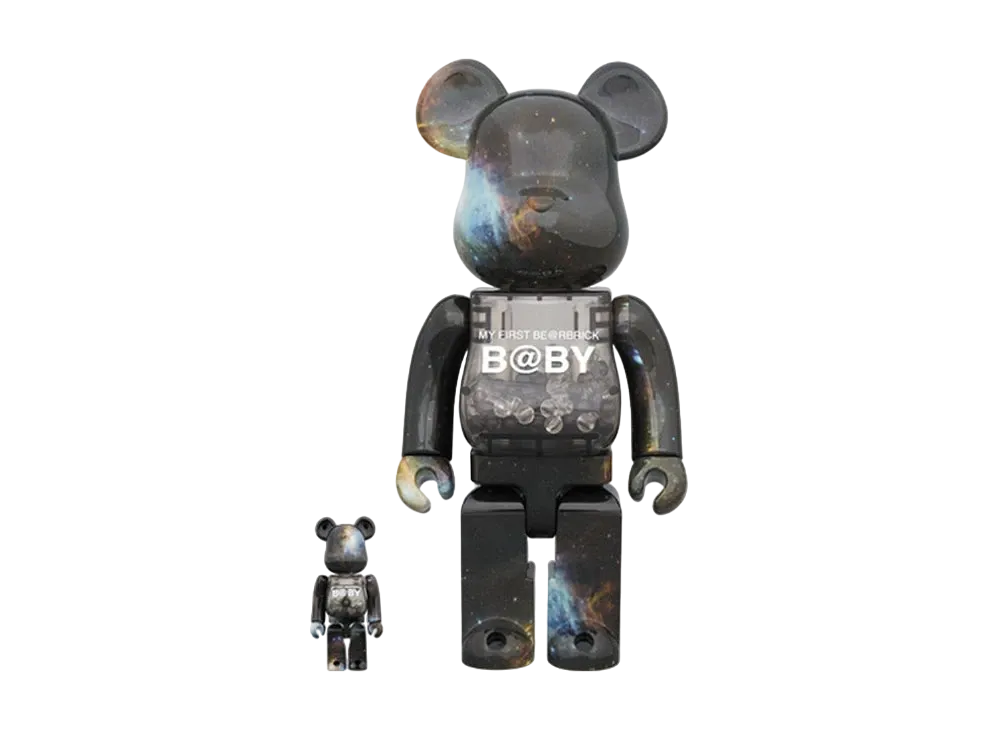 Bearbrick My First Bearbrick Baby Space Version 100% & 400%