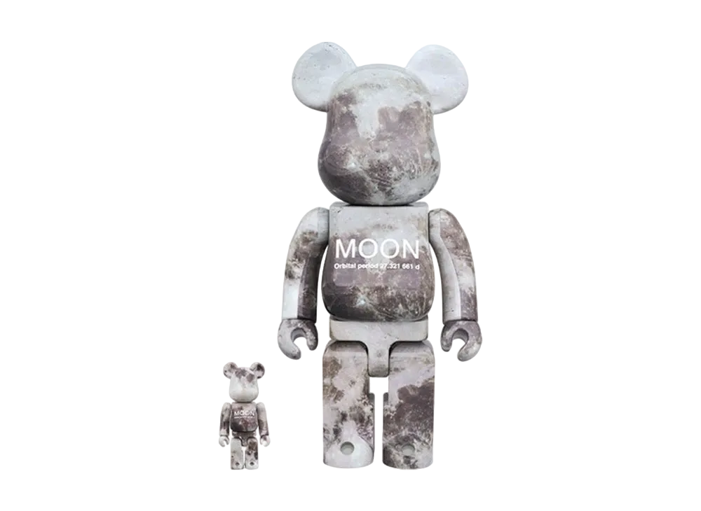 Bearbrick Moon 100% & 400%