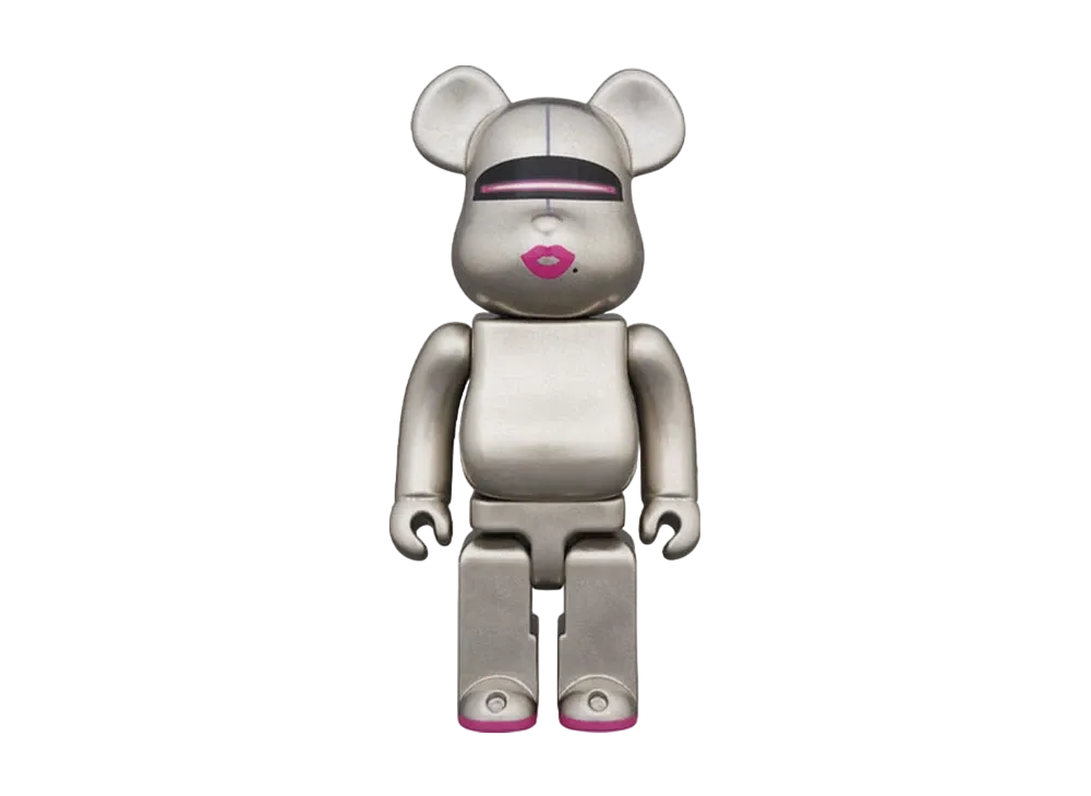 Bearbrick Kutani HAJIME SORAYAMA (PURE PLATINUM LEAF) 400%
