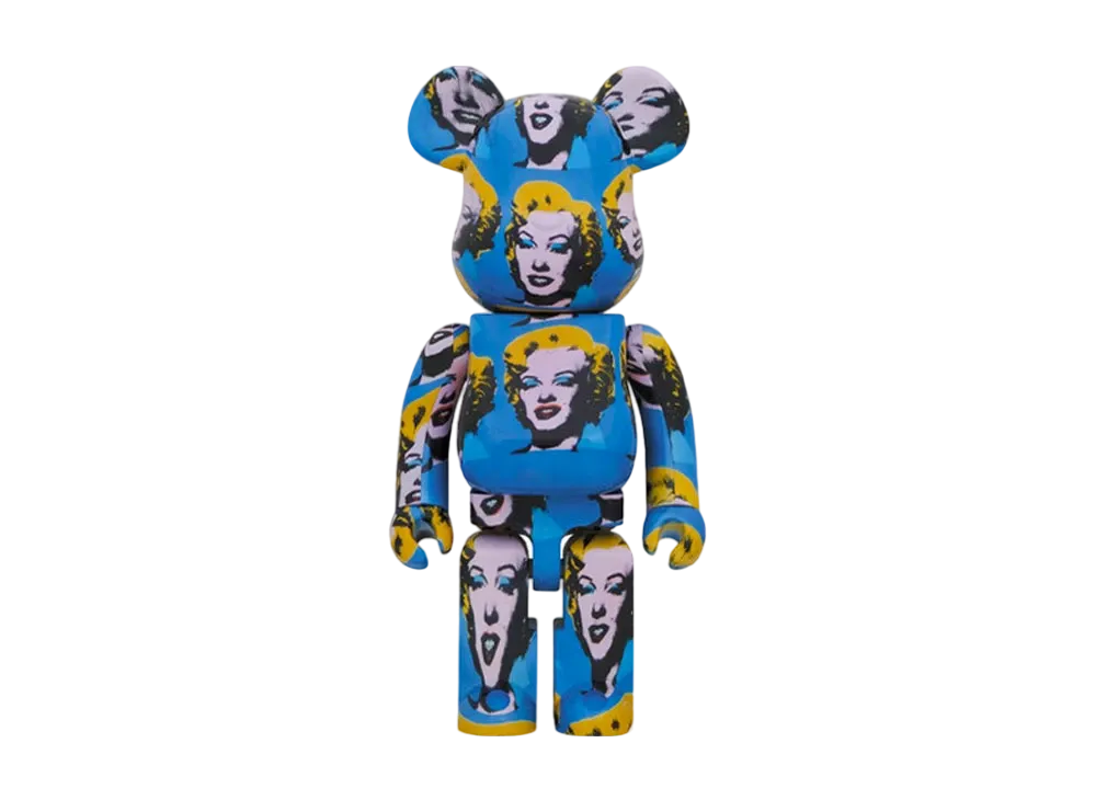 Bearbrick x Andy Warhol x Marily Monroe 1000%