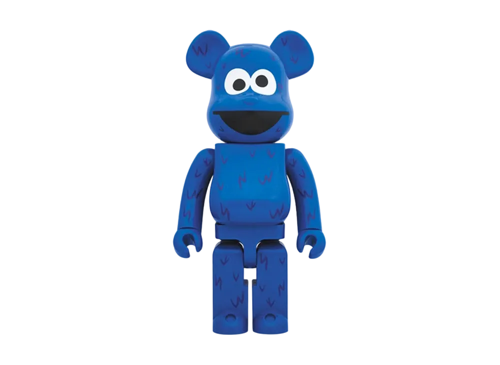 Bearbrick x Sesame Street Cookie Monster 1000%