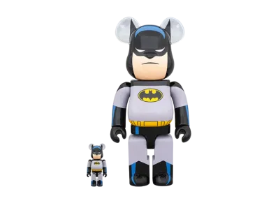 Bearbrick Batman Animated 100% & 400%
