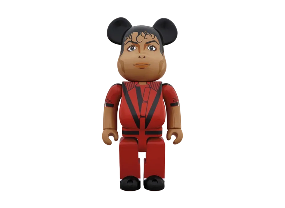 Bearbrick x Michael Jackson Thriller Red Jacket 1000%