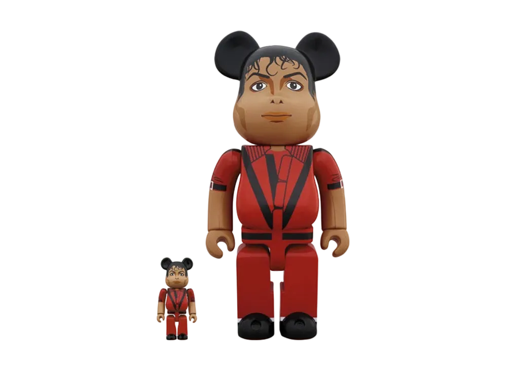 Bearbrick Michael Jackson Red Jacket 100% & 400%