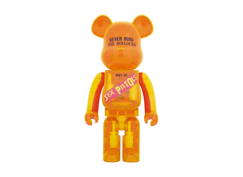 Bearbrick x Sex Pistols Clear Version 1000%