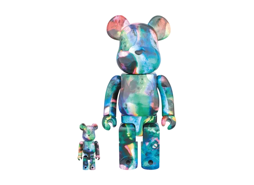 Bearbrick Pushead Blue Water 100% & 400%