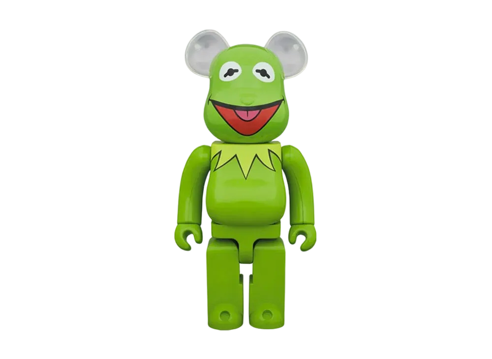 Bearbrick x The Muppets Kermit The Frog 1000%