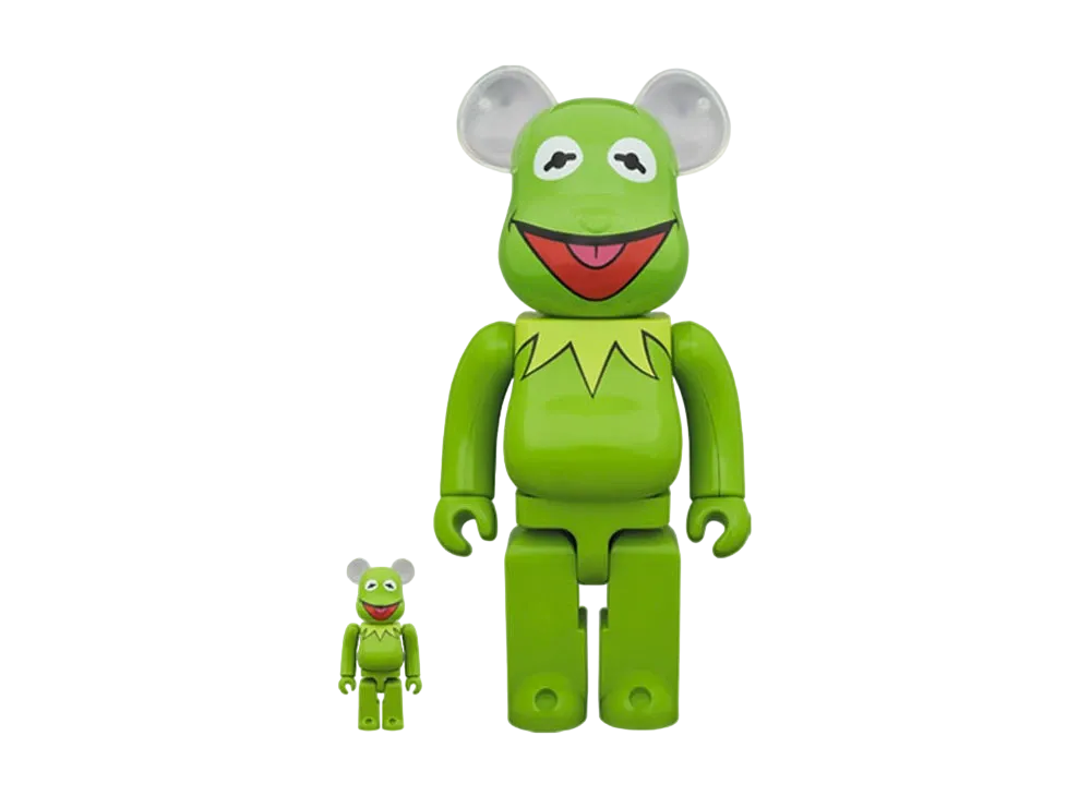 Bearbrick Kermit The Frog 100% & 400%