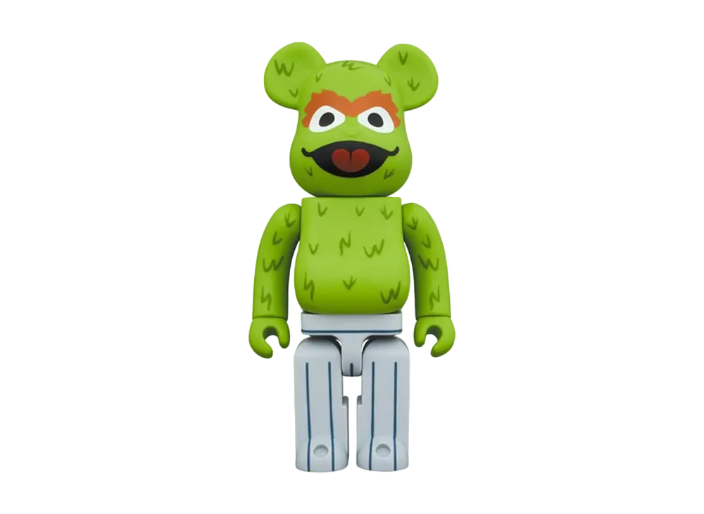 Bearbrick x Sesame Street Oscar The Grouch 1000%