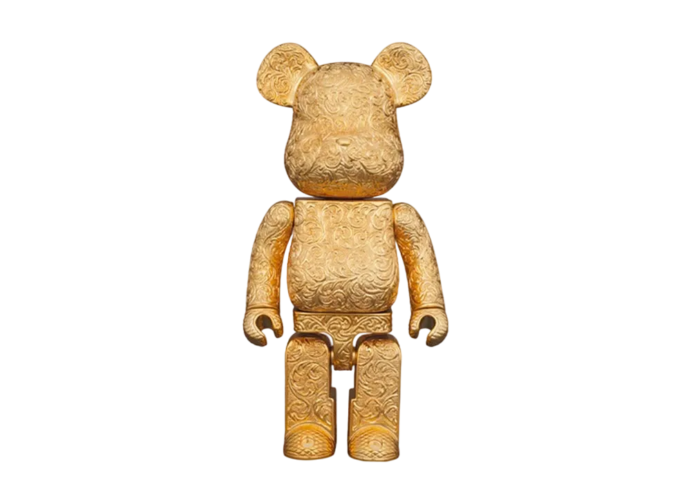 Bearbrick ROYAL SELANGOR ARABESQUE GOLDEN 400%
