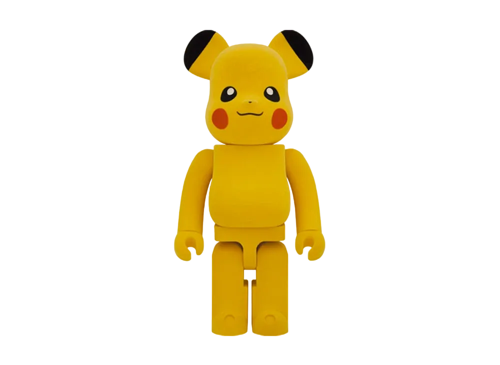 Bearbrick Pokemon Pikachu Flocky 1000%