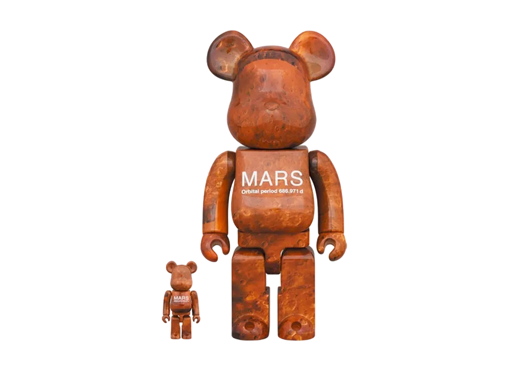 Bearbrick MARS 100% & 400%