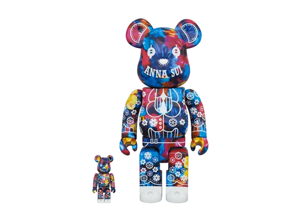 Bearbrick x ANNA SUI x M / mika ninagawa 100% & 400%