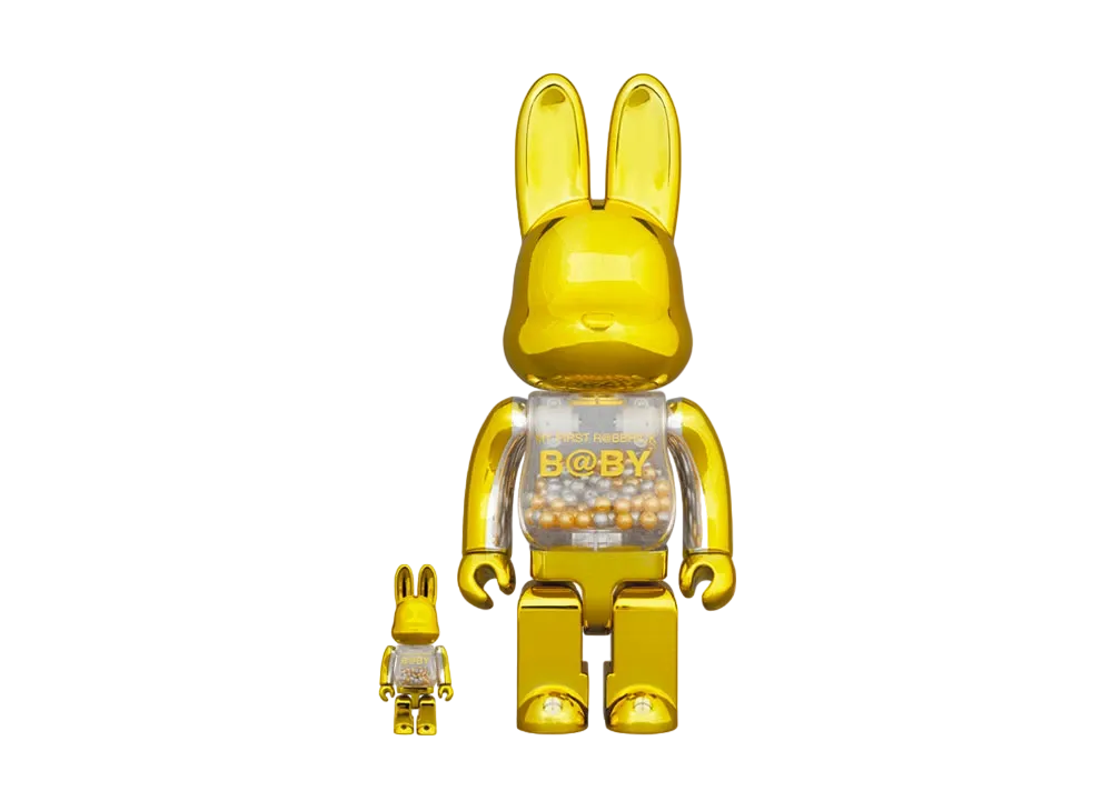 Bearbrick MY FIRST R@BBRICK B@BY 100% & 400%