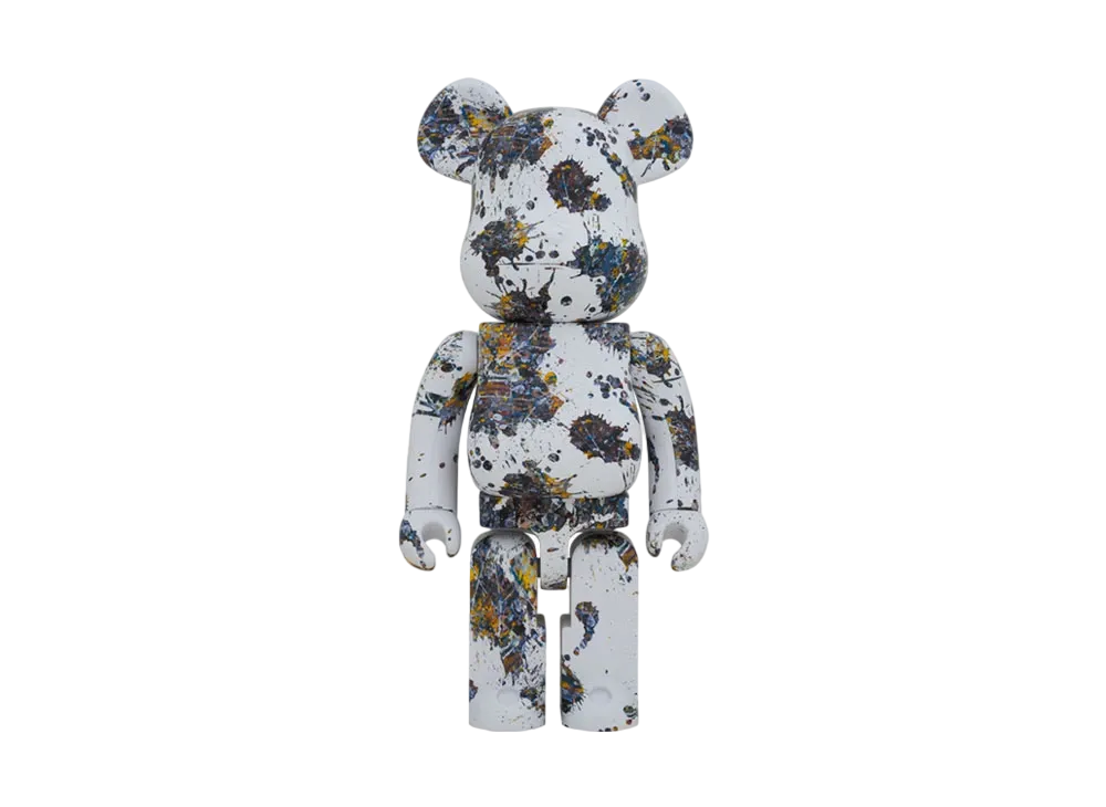 Bearbrick Jackson Pollock Studio(SPLASH) 1000%