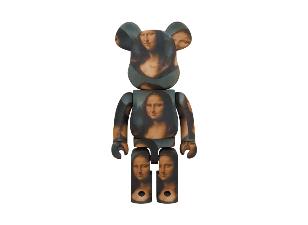 Bearbrick LEONARD DE VINCI Mona Lisa 1000%