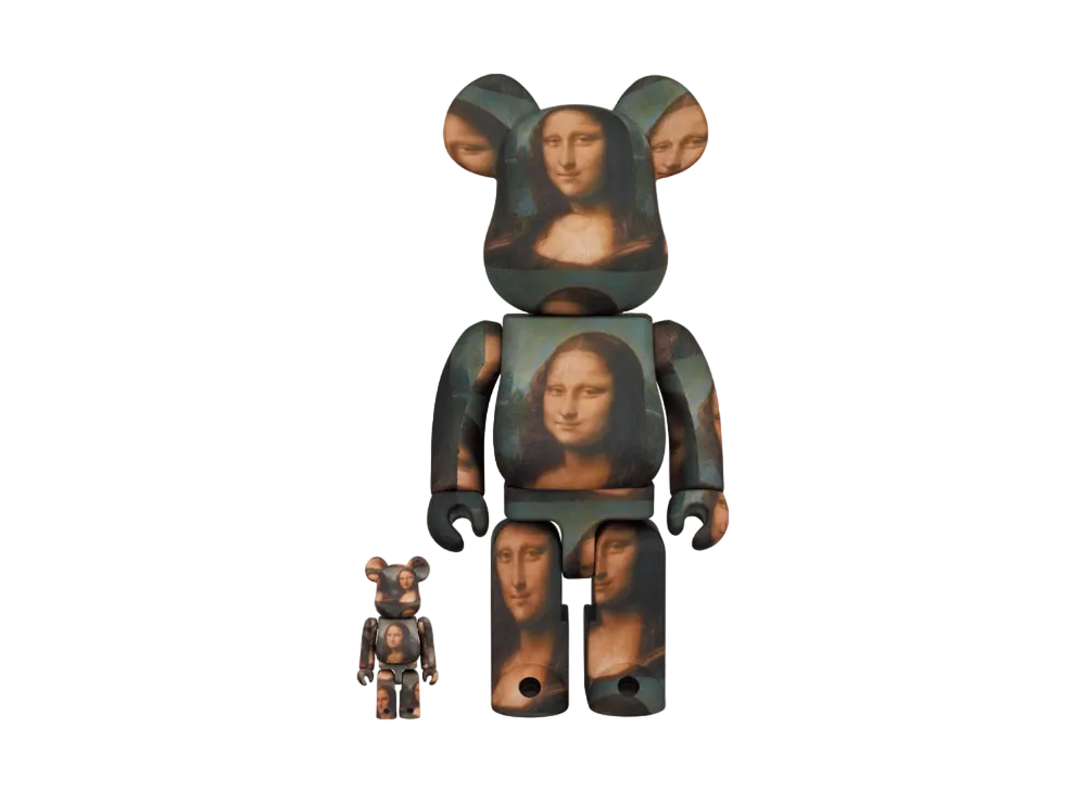 Bearbrick LEONARD DE VINCI Mona Lisa 100% & 400%