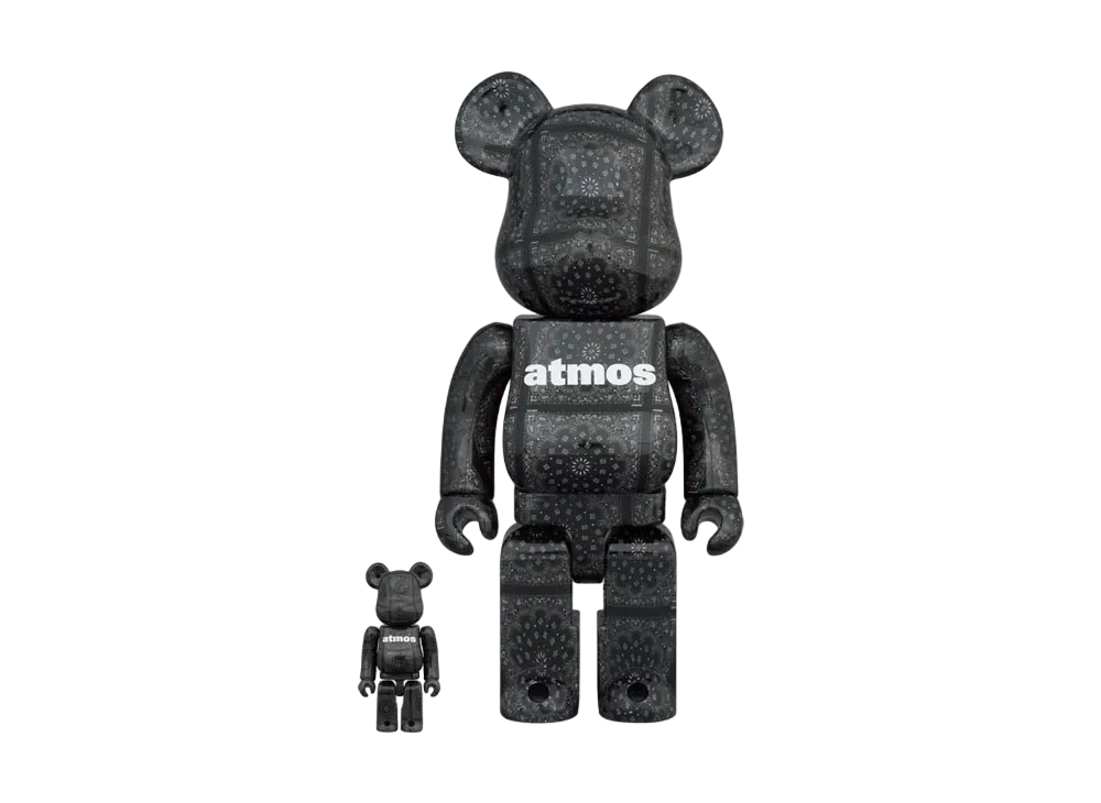 Bearbrick atmos BANDANA 100% & 400%
