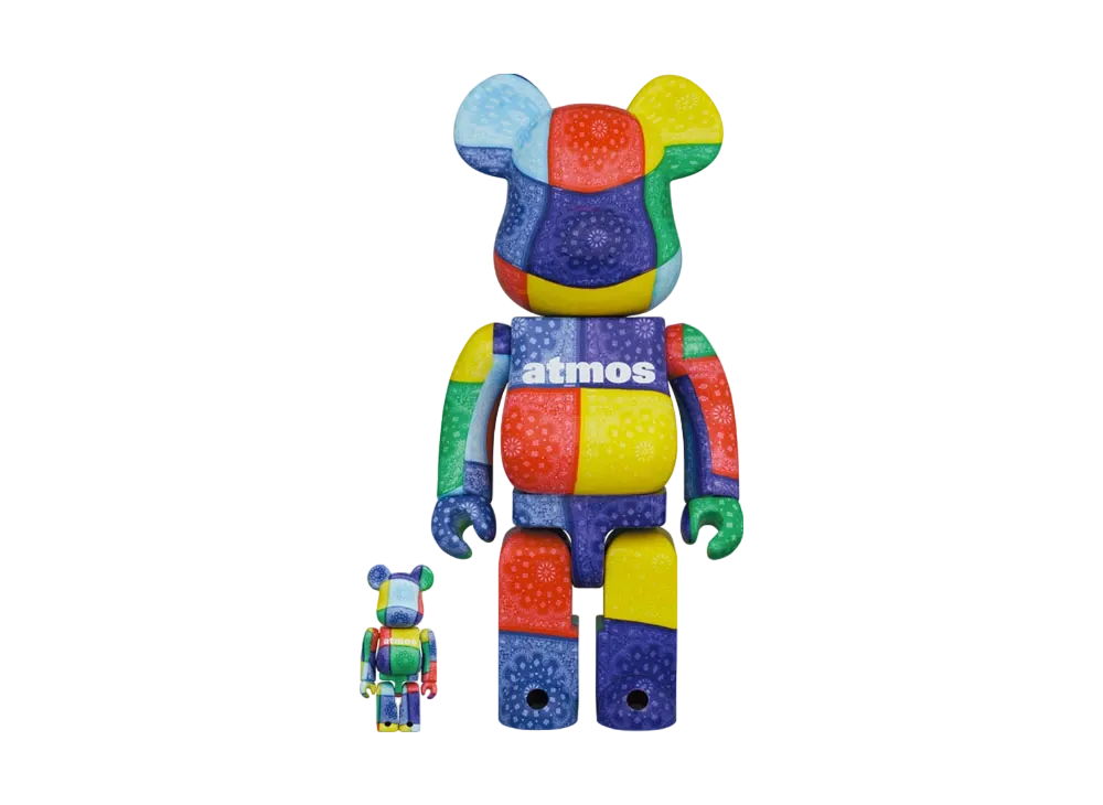 Bearbrick atmos BANDANA 100% & 400%