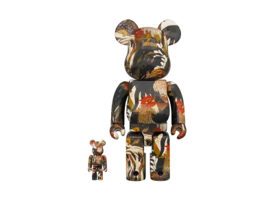 Bearbrick Jakuchu Ito「Gunkei-zu」100% & 400%