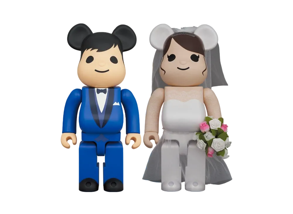 Bearbrick greeting kekkon 4 PLUS 400%