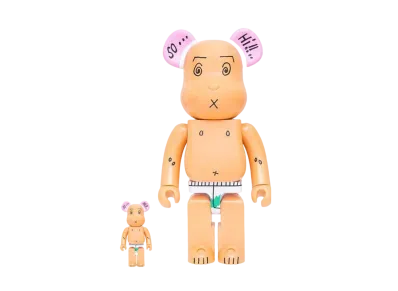 Bearbrick The 3125C x OBJECTIVE x Medicom Toy “EDC” 100% & 400%