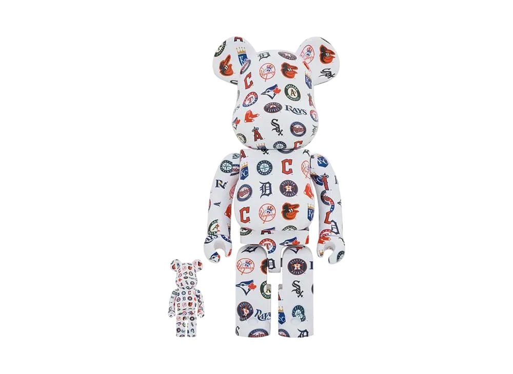 Bearbrick MLB AMERICAN LEAGUE (TM) 100% & 400%
