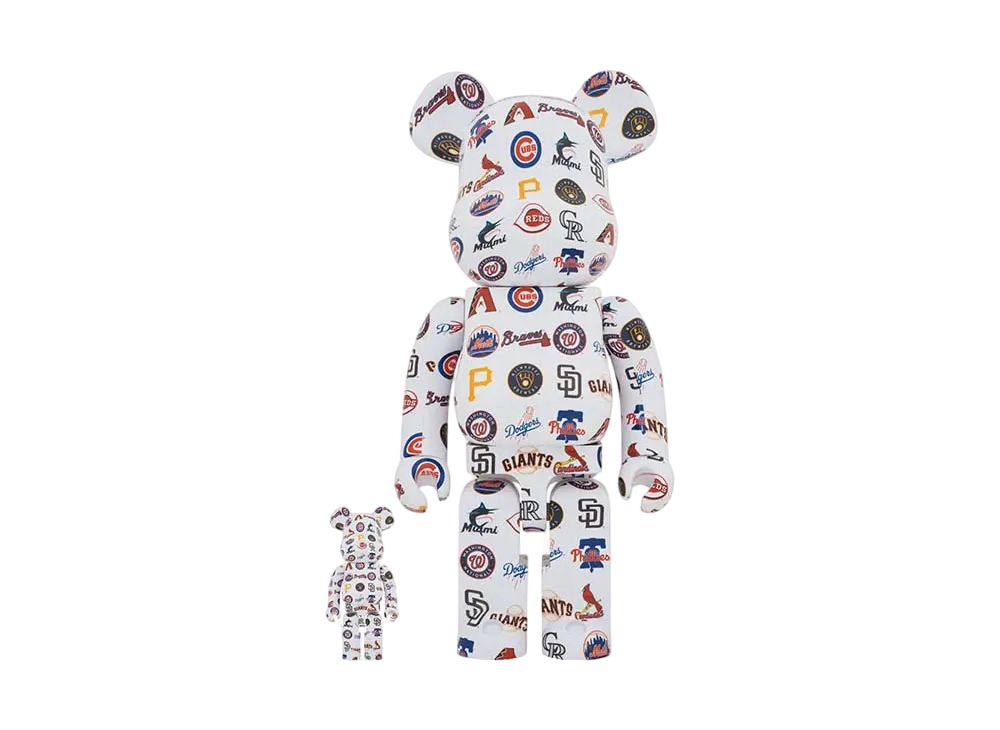 Bearbrick MLB NATIONAL LEAGUE (TM) 100% & 400%