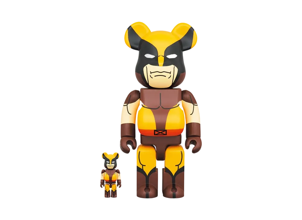 Bearbrick WOLVERINE (BROWN Ver.) 100% & 400%